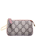 447964 GG Supreme Key Case Brown