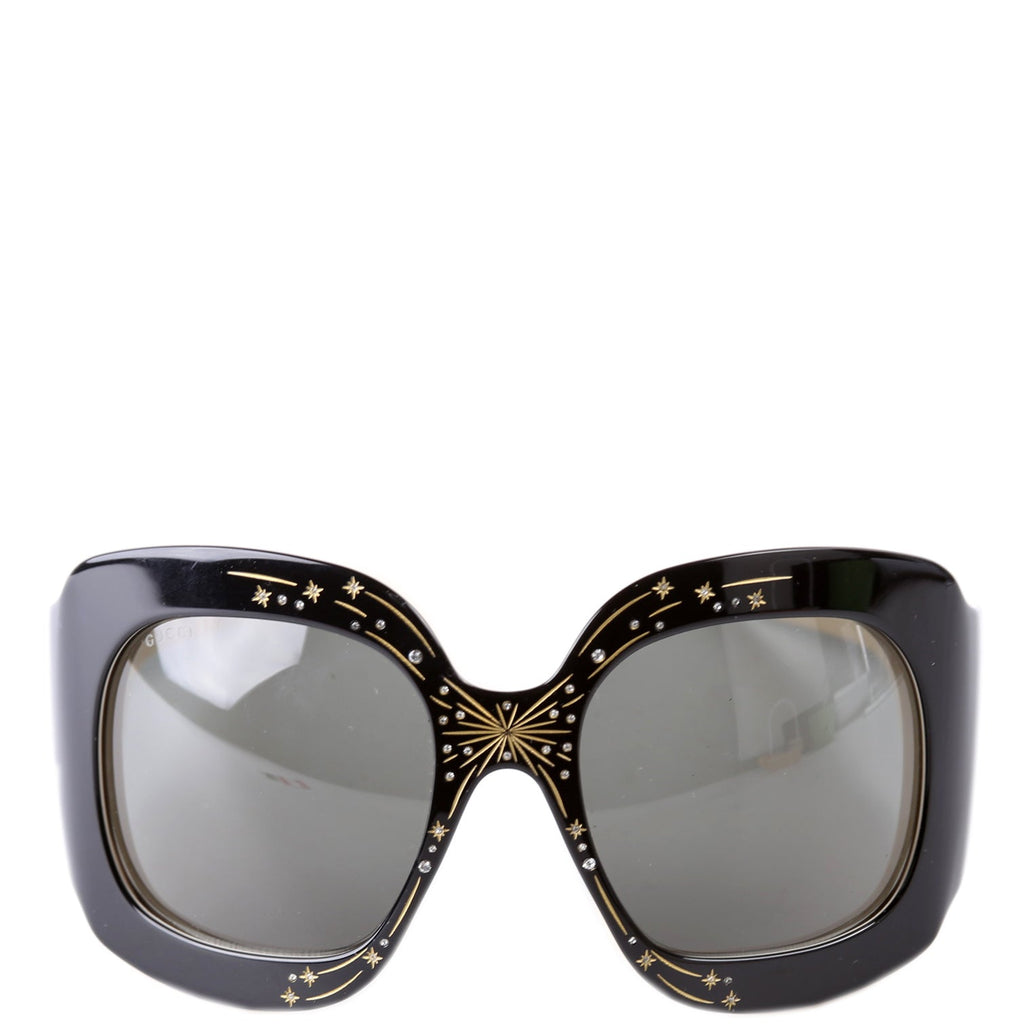GG1093S Hollywood Forever Sunglasses Black/Cream