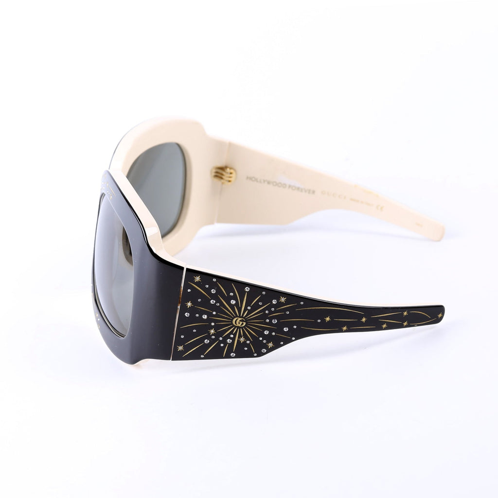 GG1093S Hollywood Forever Sunglasses Black/Cream