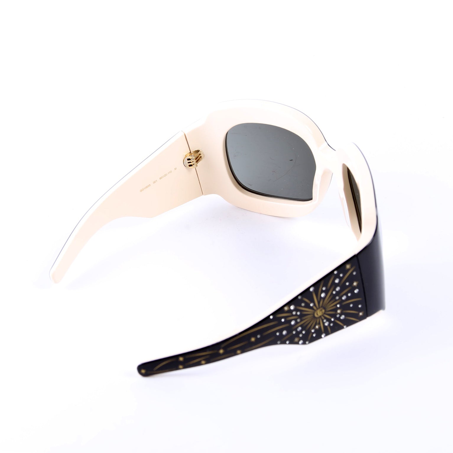 GG1093S Hollywood Forever Sunglasses Black/Cream