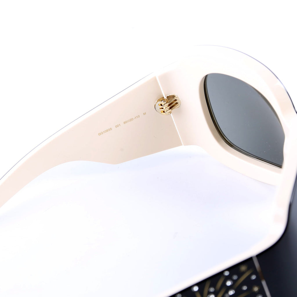GG1093S Hollywood Forever Sunglasses Black/Cream