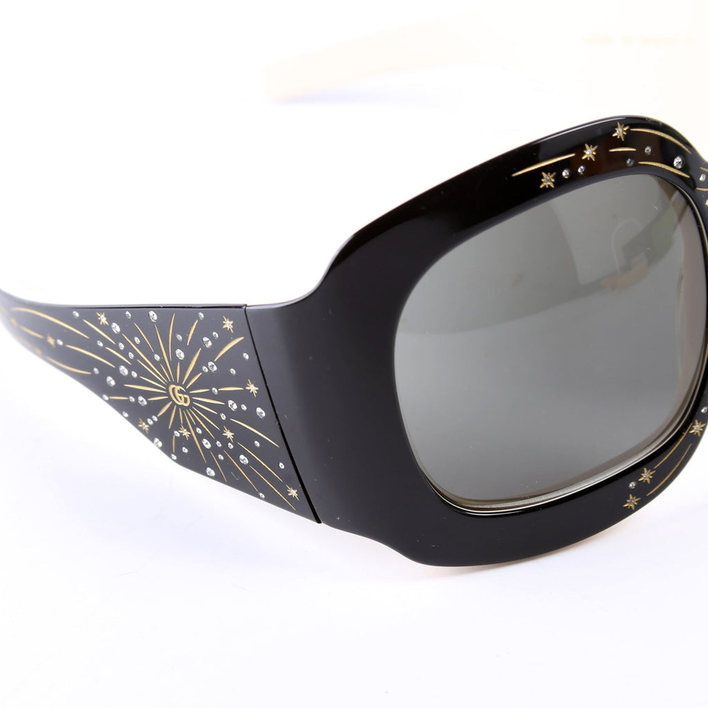 GG1093S Hollywood Forever Sunglasses Black/Cream