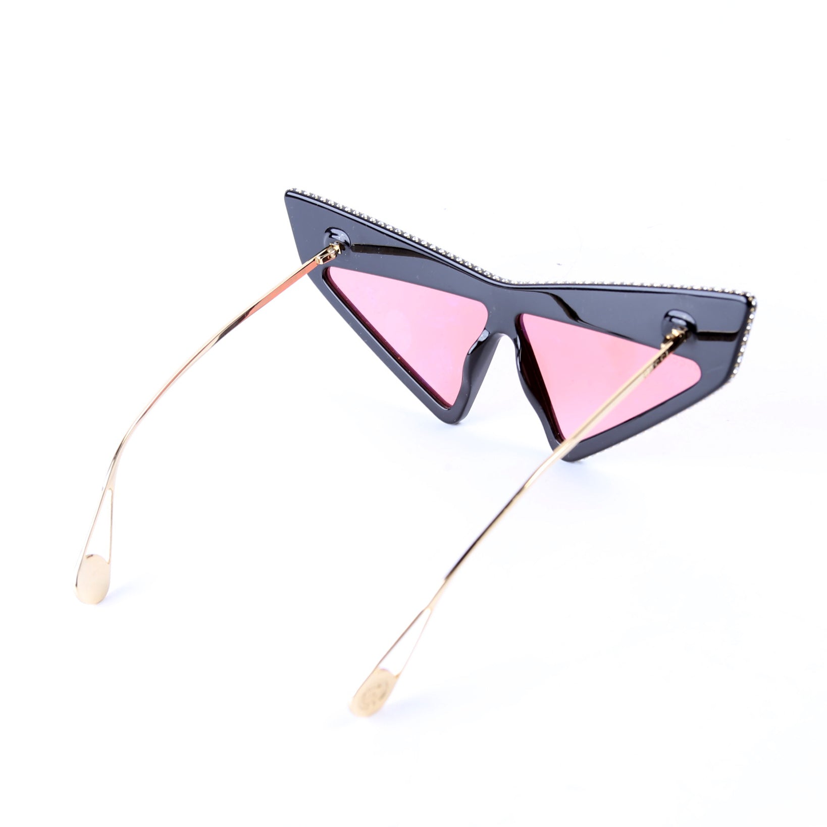 GG4030S 001 Crystal Sunglasses Black/Pink