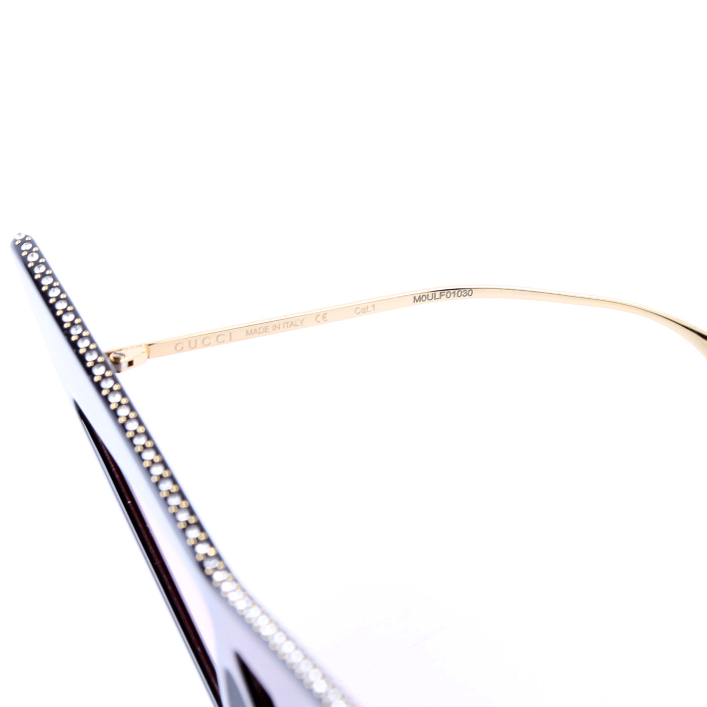 GG4030S 001 Crystal Sunglasses Black/Pink