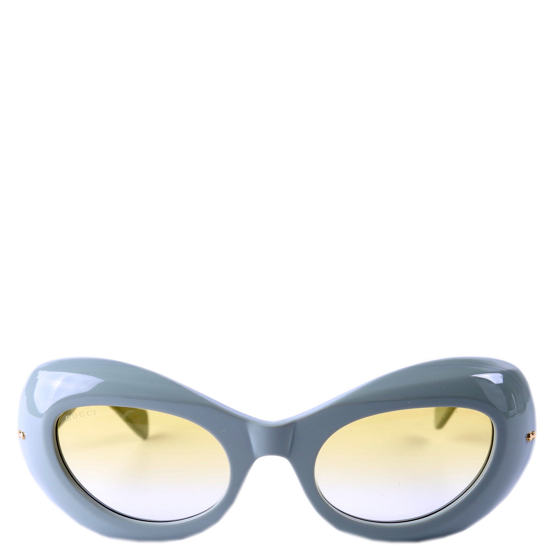 GG0990S 002 Cateye Sunglasses Green