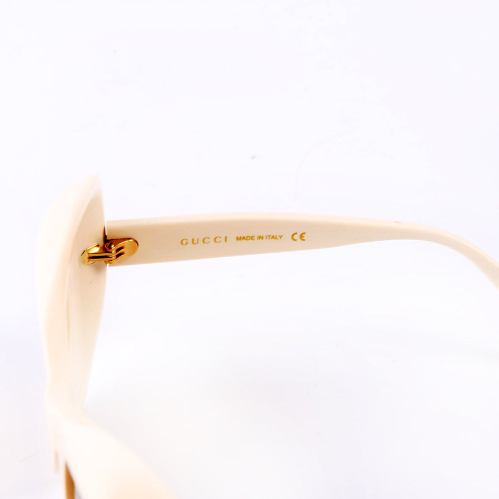 GG0990S 001 Cateye Sunglasses Cream