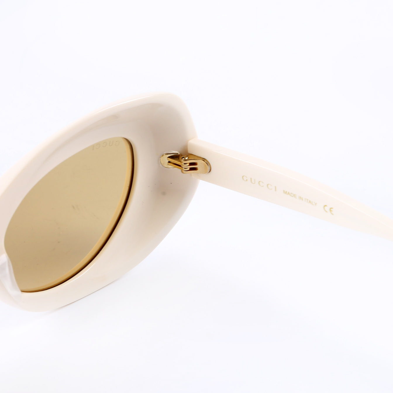 GG0990S 001 Cateye Sunglasses Cream