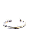 X Crossover Cuff Bracelet 925/750