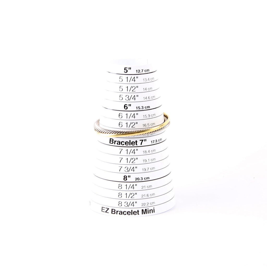 X Crossover Cuff Bracelet 925/750