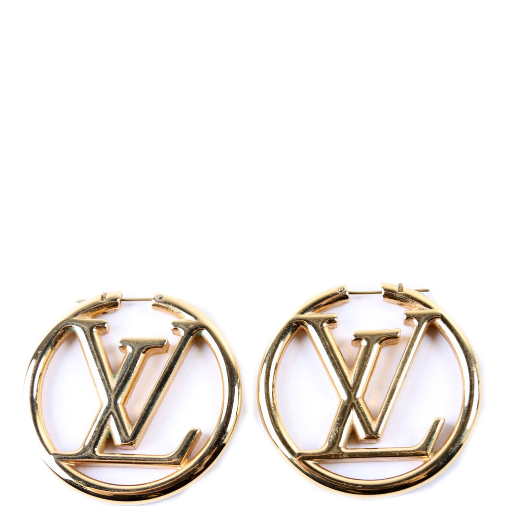 Louise Hoop GM Earrings Gold