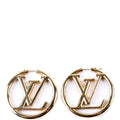 Louise Hoop GM Earrings Gold