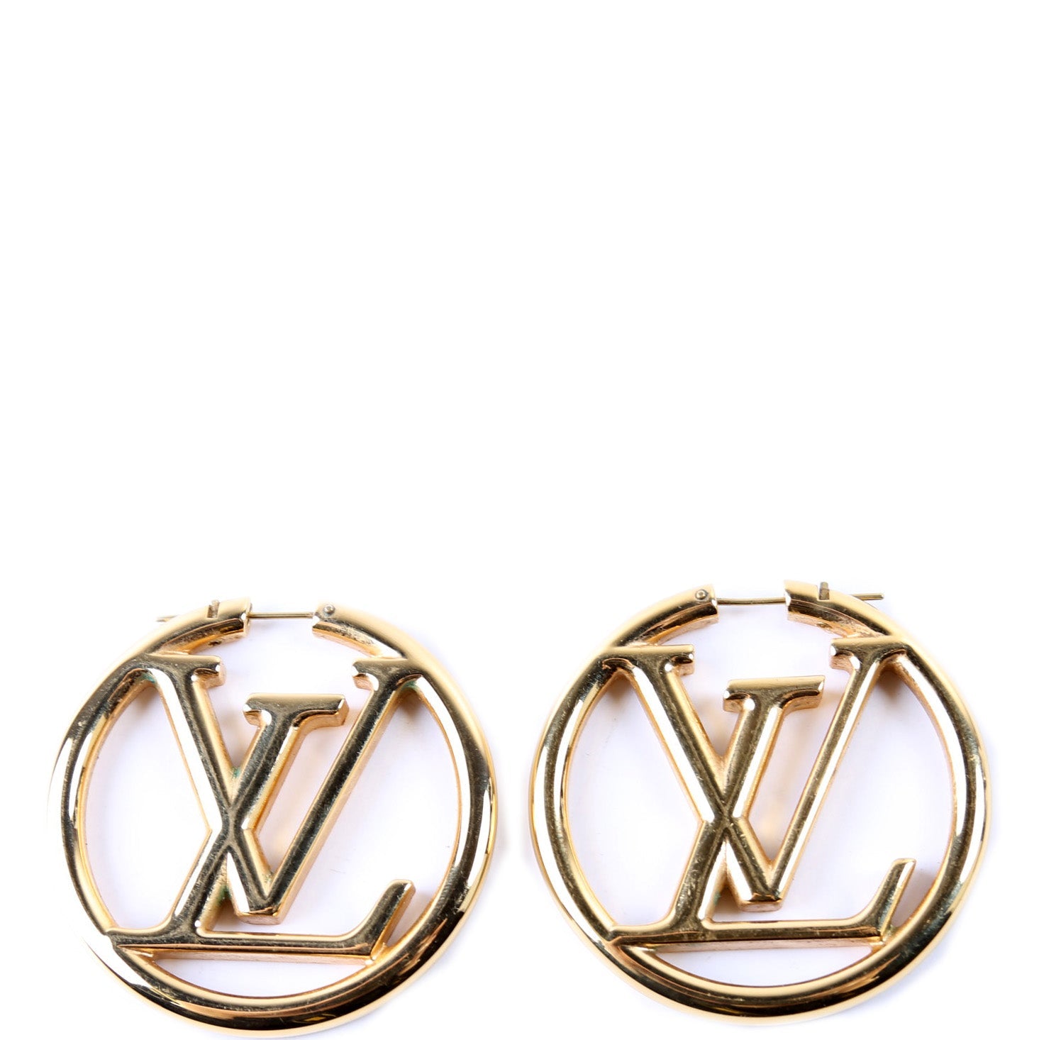 Louise Hoop GM Earrings Gold
