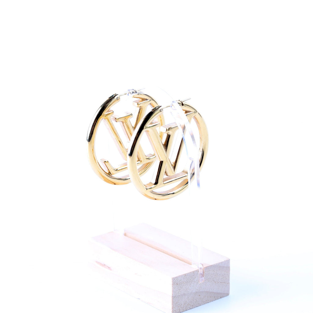 Louise Hoop GM Earrings Gold