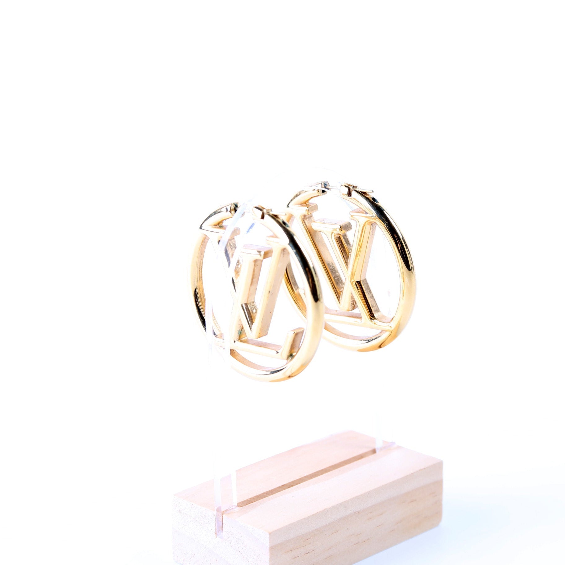 Louise Hoop GM Earrings Gold