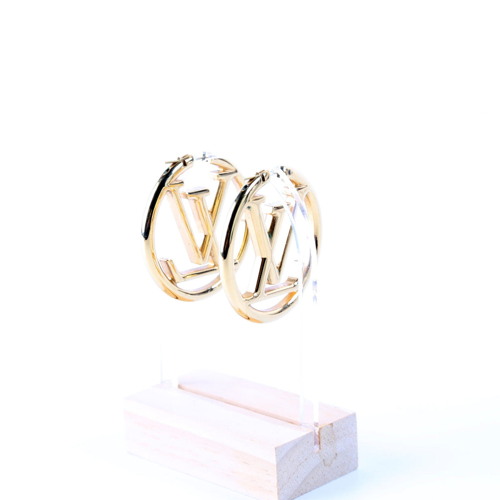 Louise Hoop GM Earrings Gold
