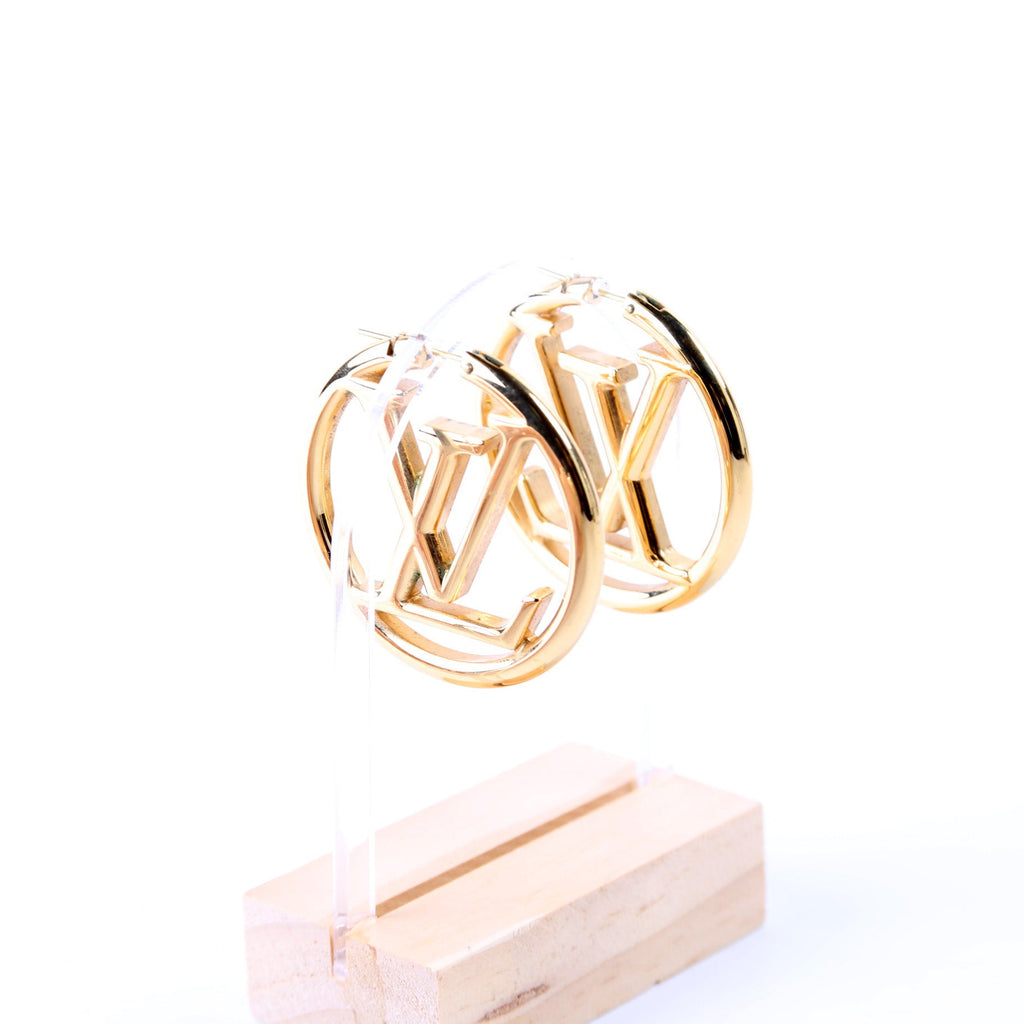 Louise Hoop GM Earrings Gold