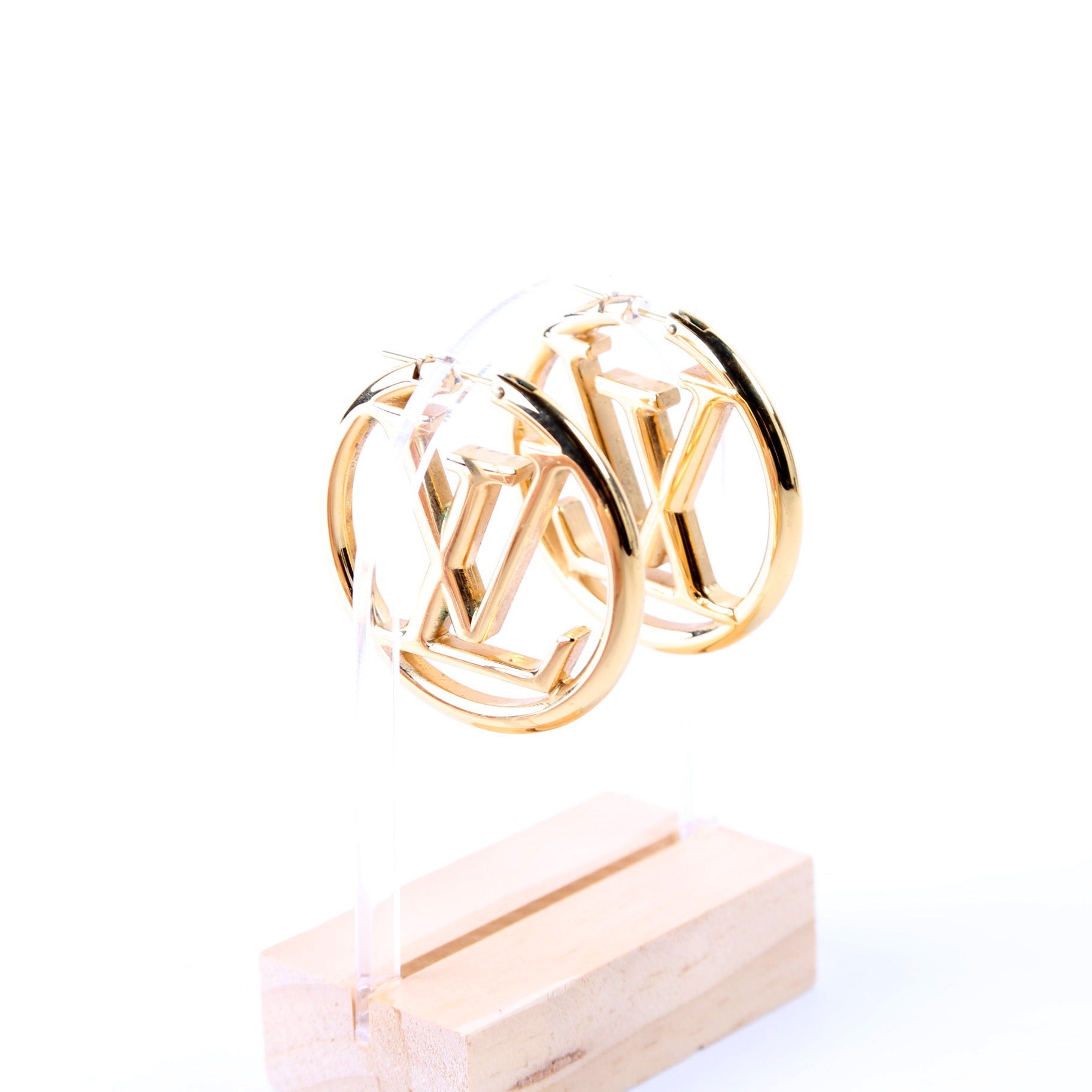 Louise Hoop GM Earrings Gold