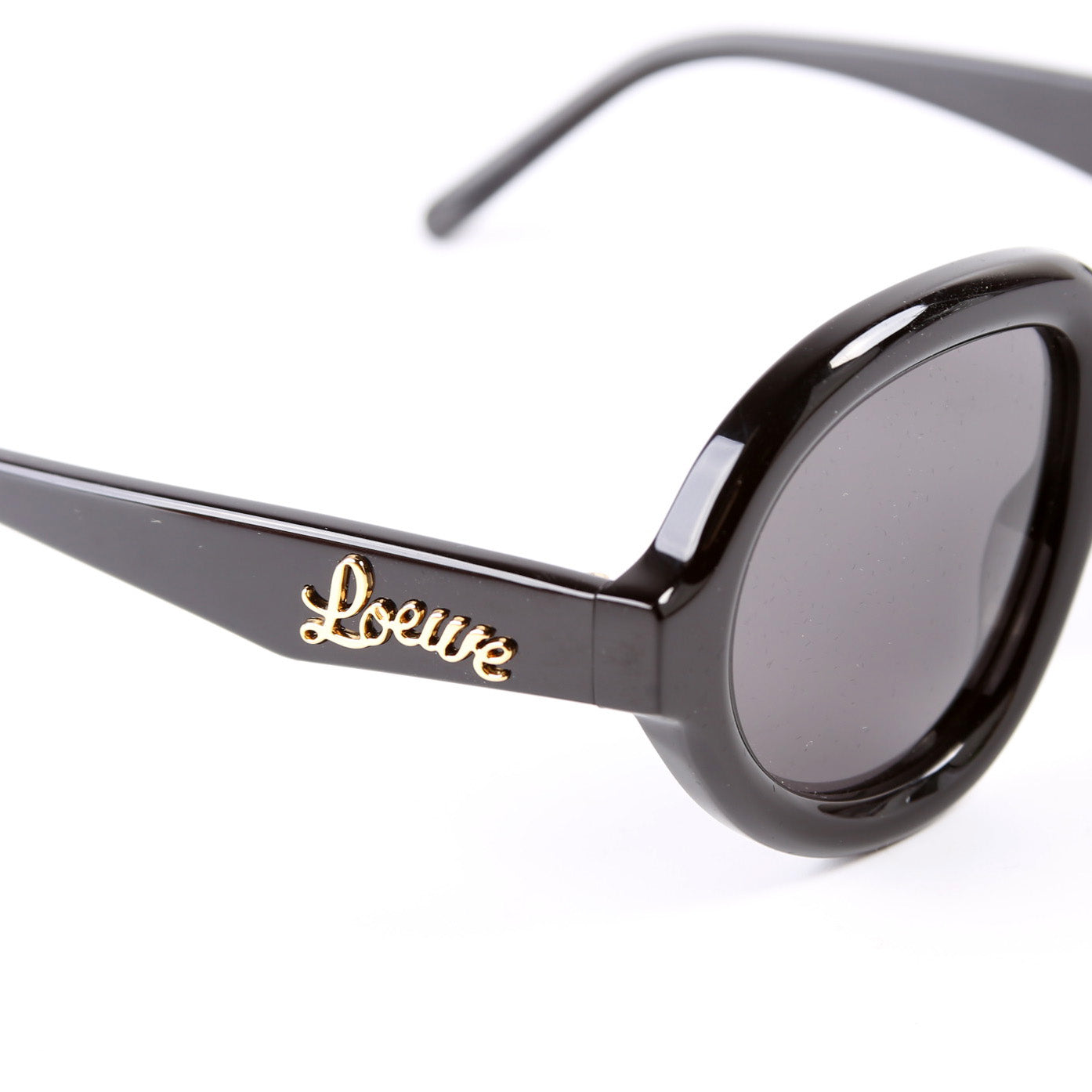 LW401051 Curvy Acetate Sunglasses Black