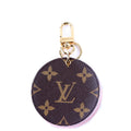 Monogram Mirror Bag Charm Pink