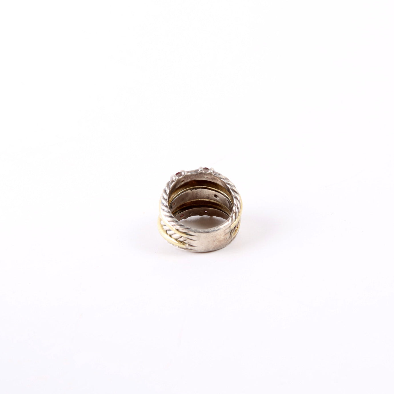 5 Row Metro Cable Ring 925/585/750