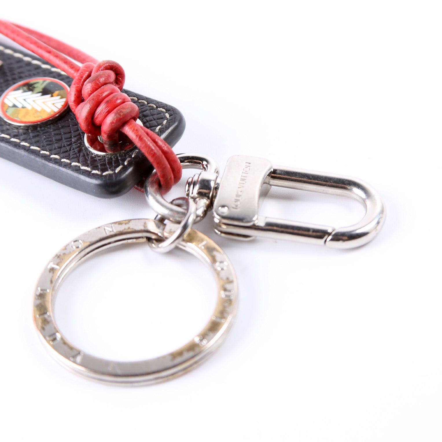 Alps Patches Taiga Bag Charm Black/Multicolor