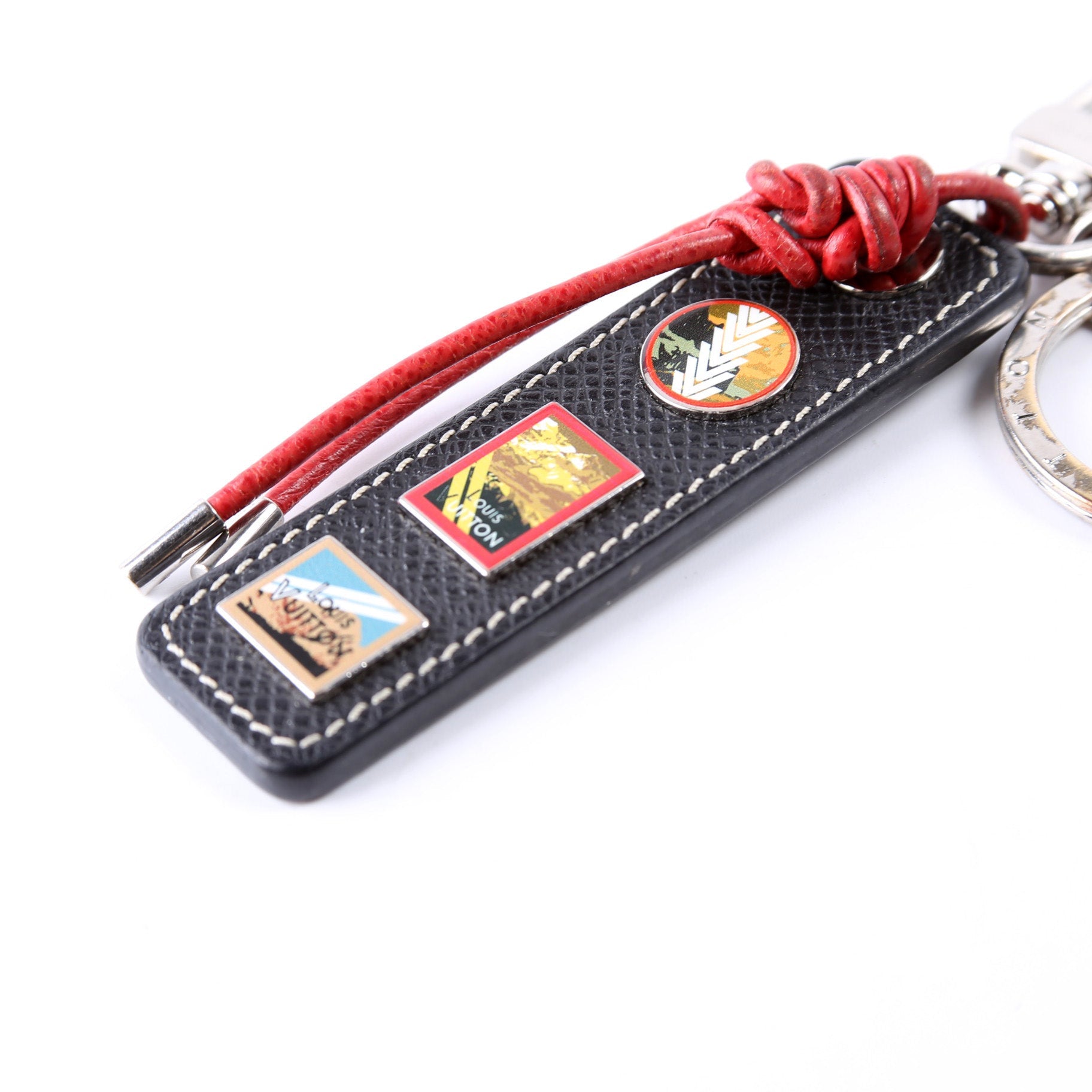 Alps Patches Taiga Bag Charm Black/Multicolor