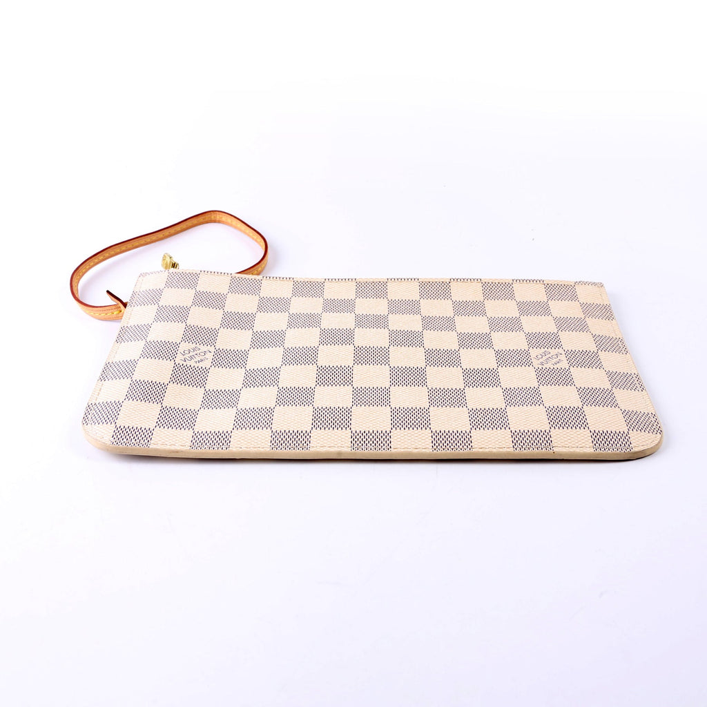 Pochette Only Damier Azur Neverfull Pink