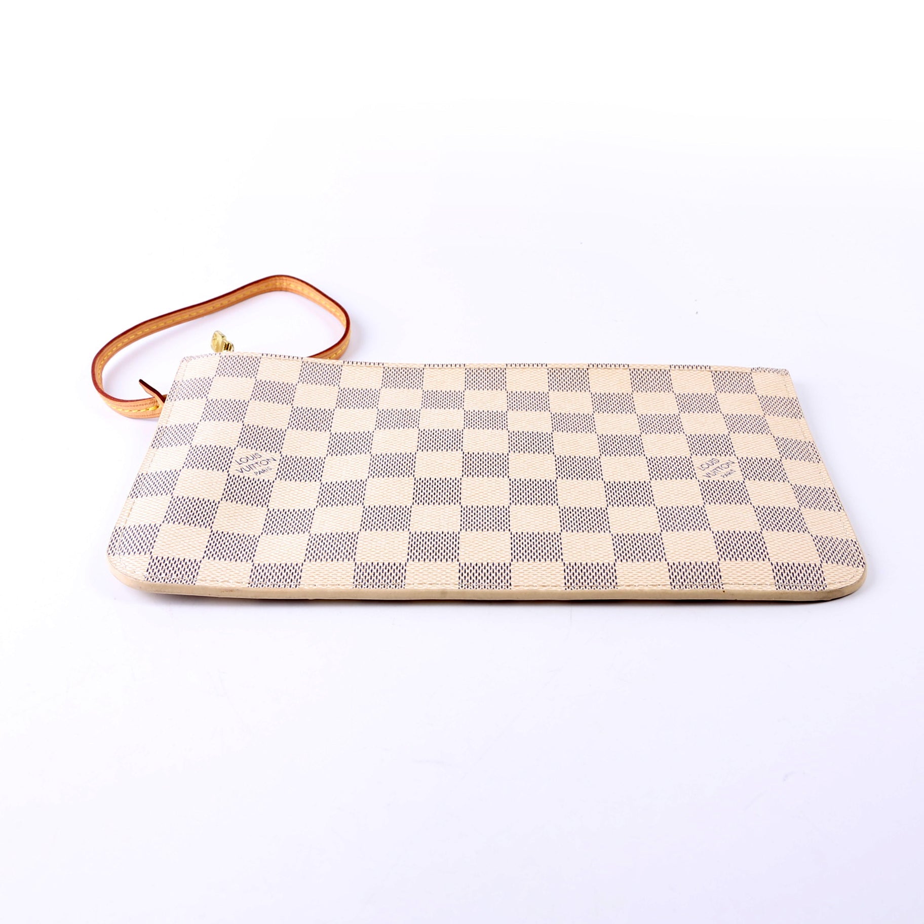 Pochette Only Damier Azur Neverfull Pink