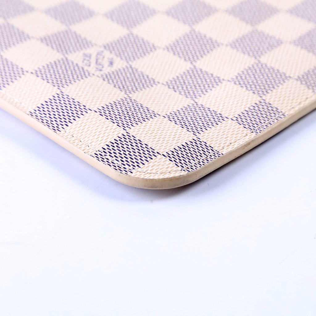 Pochette Only Damier Azur Neverfull Pink