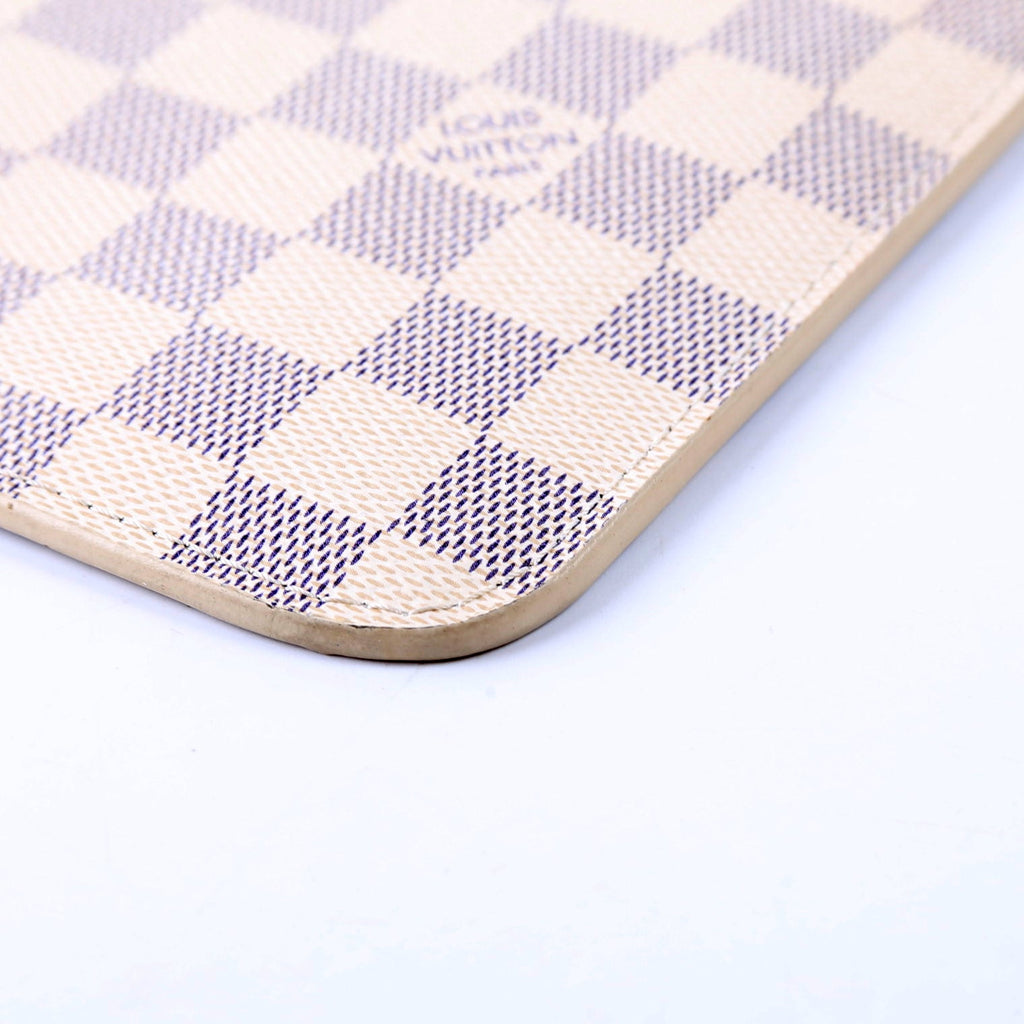 Pochette Only Damier Azur Neverfull Pink