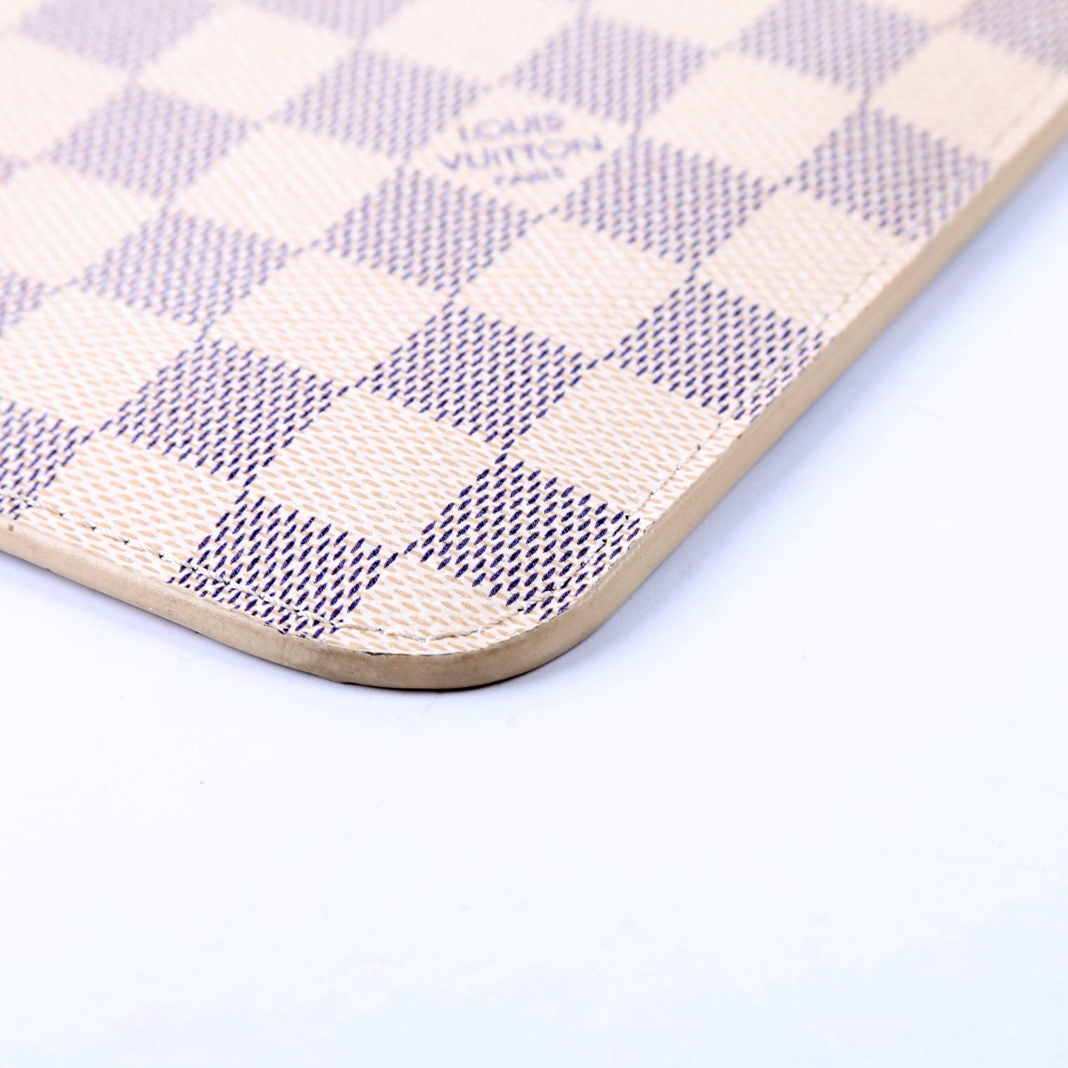 Pochette Only Damier Azur Neverfull Pink