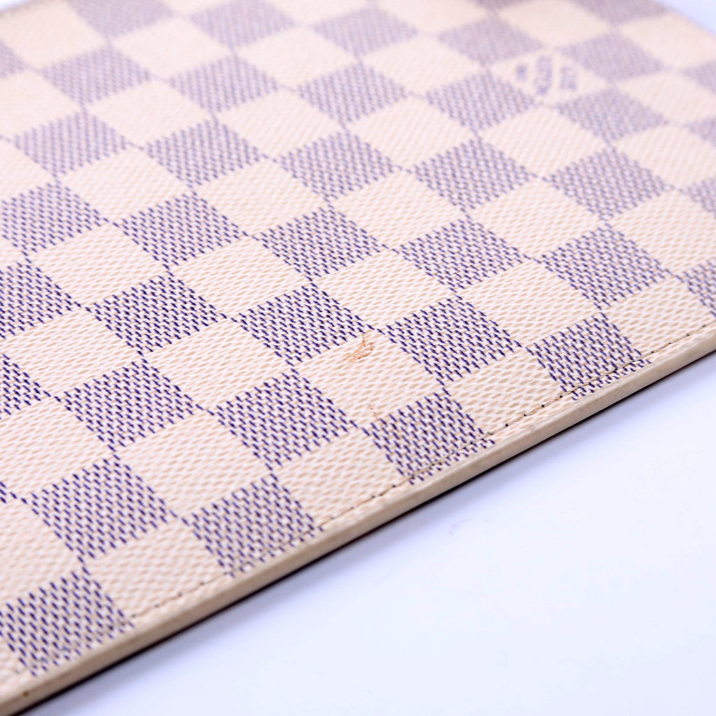 Pochette Only Damier Azur Neverfull Pink