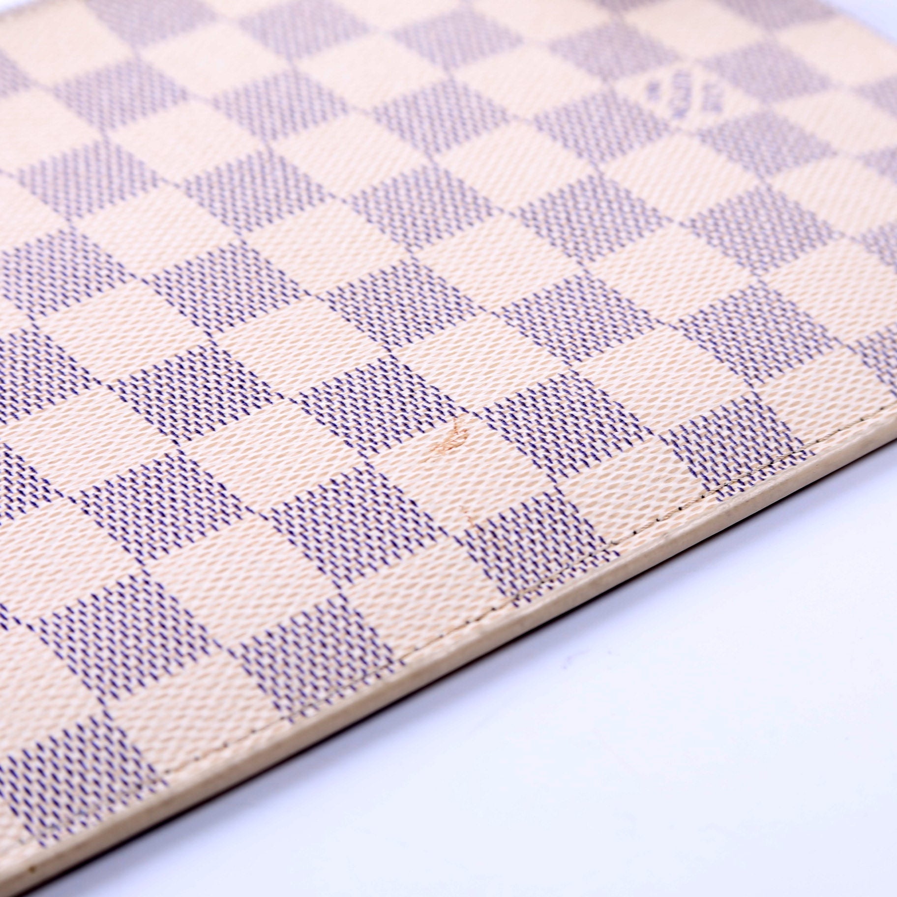 Pochette Only Damier Azur Neverfull Pink