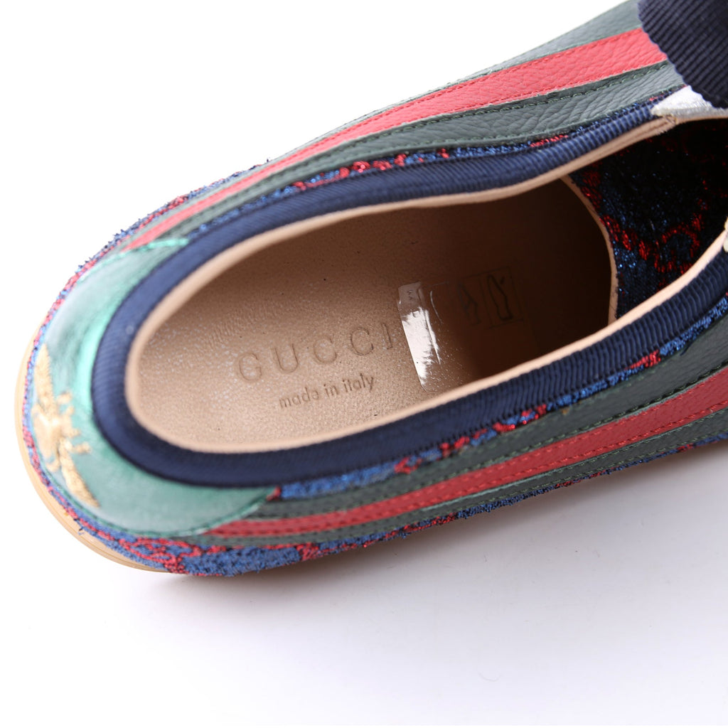 Falacer Glitter Sneakers Size 37 Blue