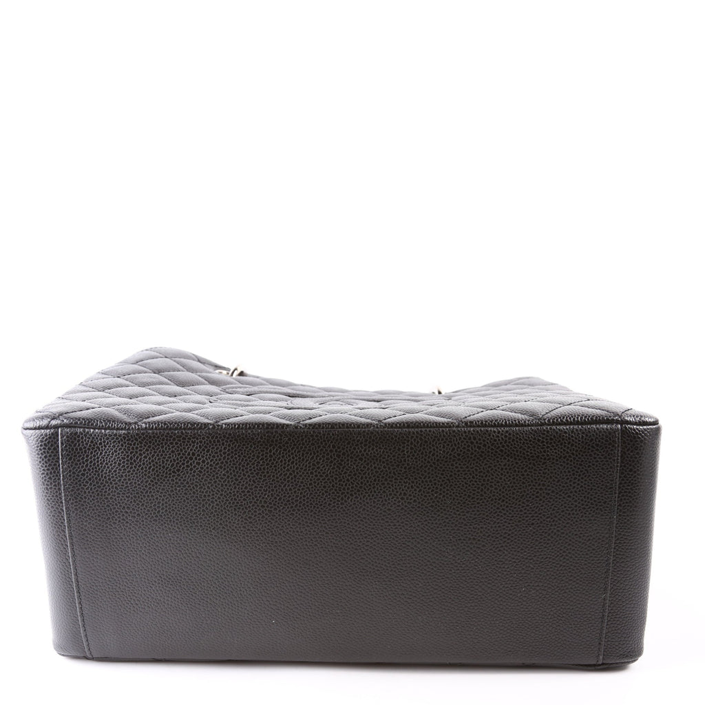 Grand Shopping Tote Caviar Black