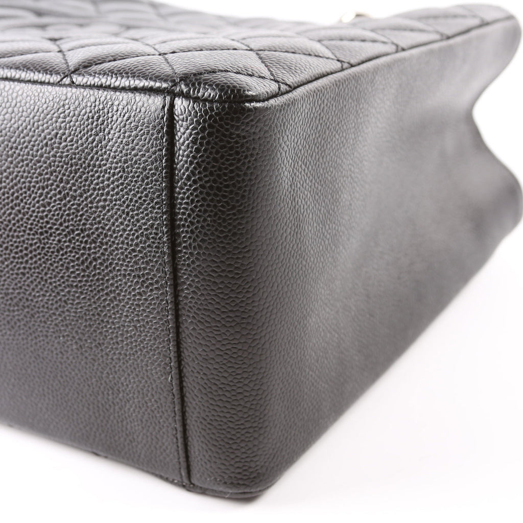 Grand Shopping Tote Caviar Black