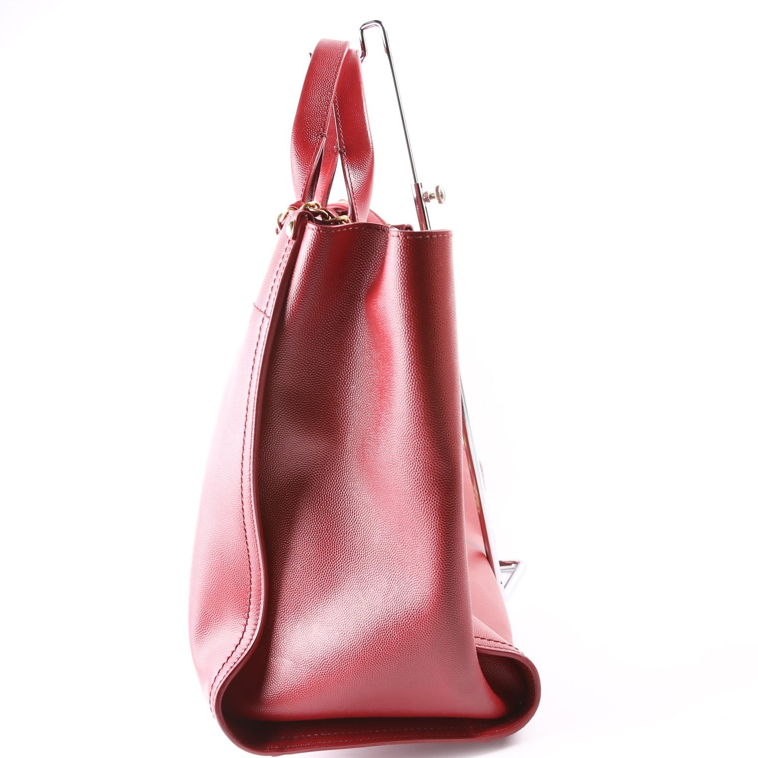 Deauville Studded Caviar Leather Med Tote 26M