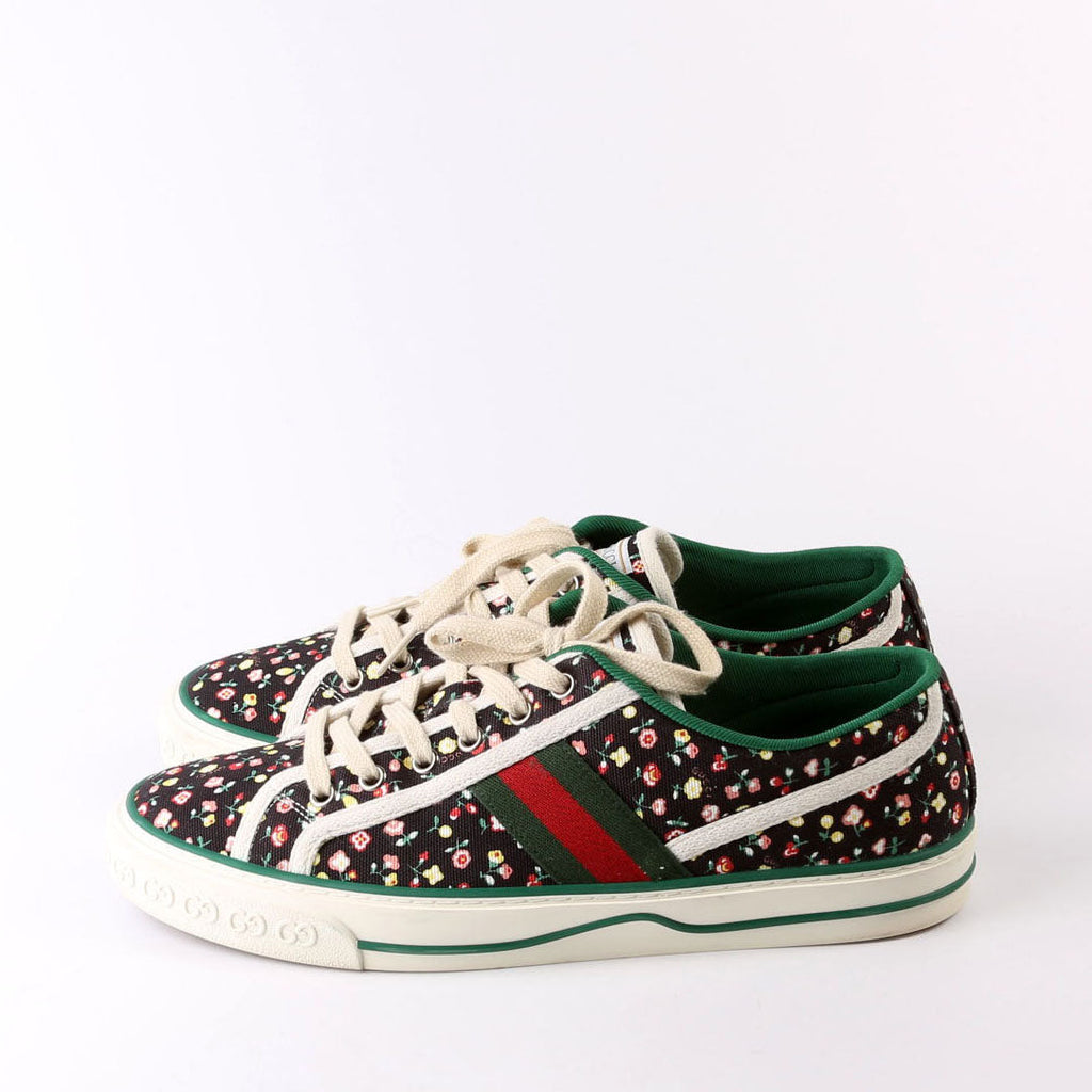 Gucci Tennis 1977 Floral Sneakers Size 41