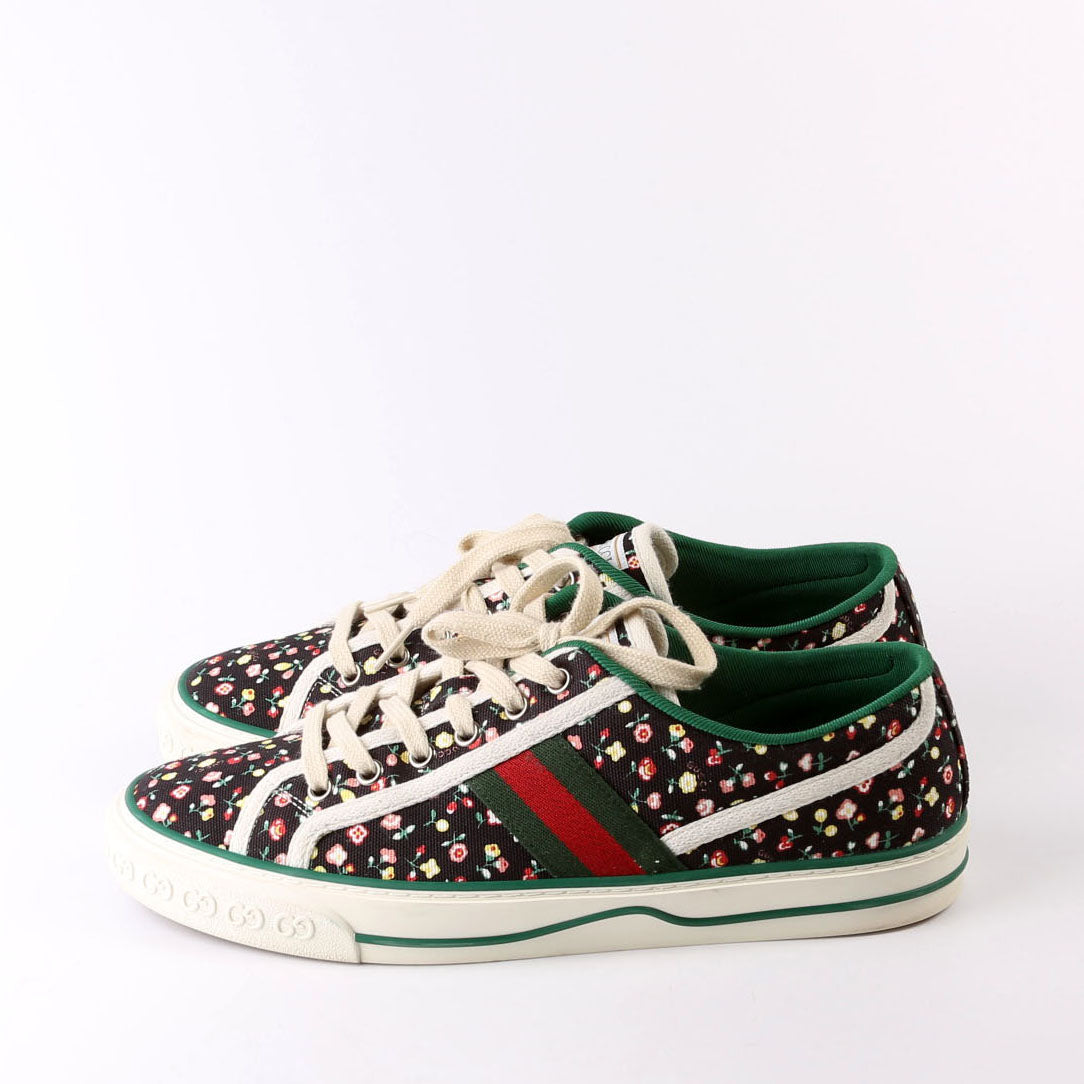 Gucci Tennis 1977 Floral Sneakers Size 41