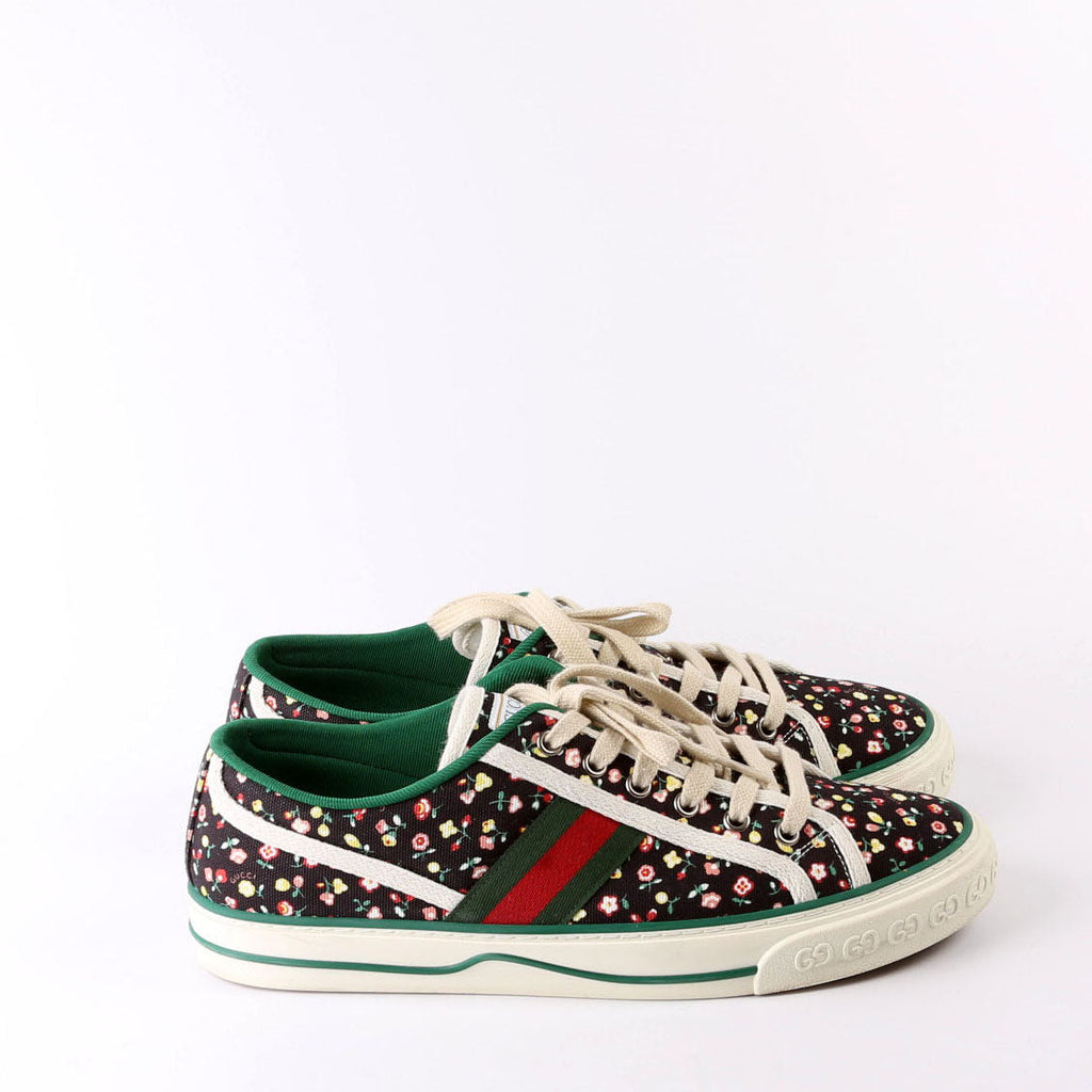 Gucci Tennis 1977 Floral Sneakers Size 41