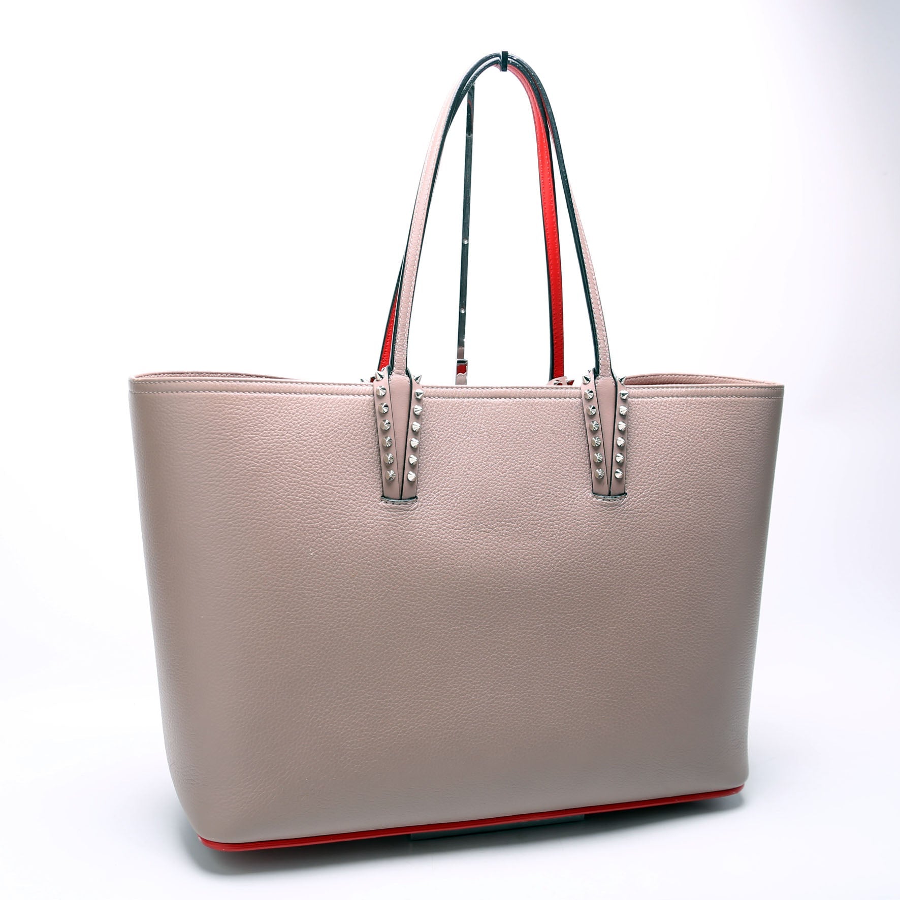 Cabata Tote W/Out Pouch Leather Taupe