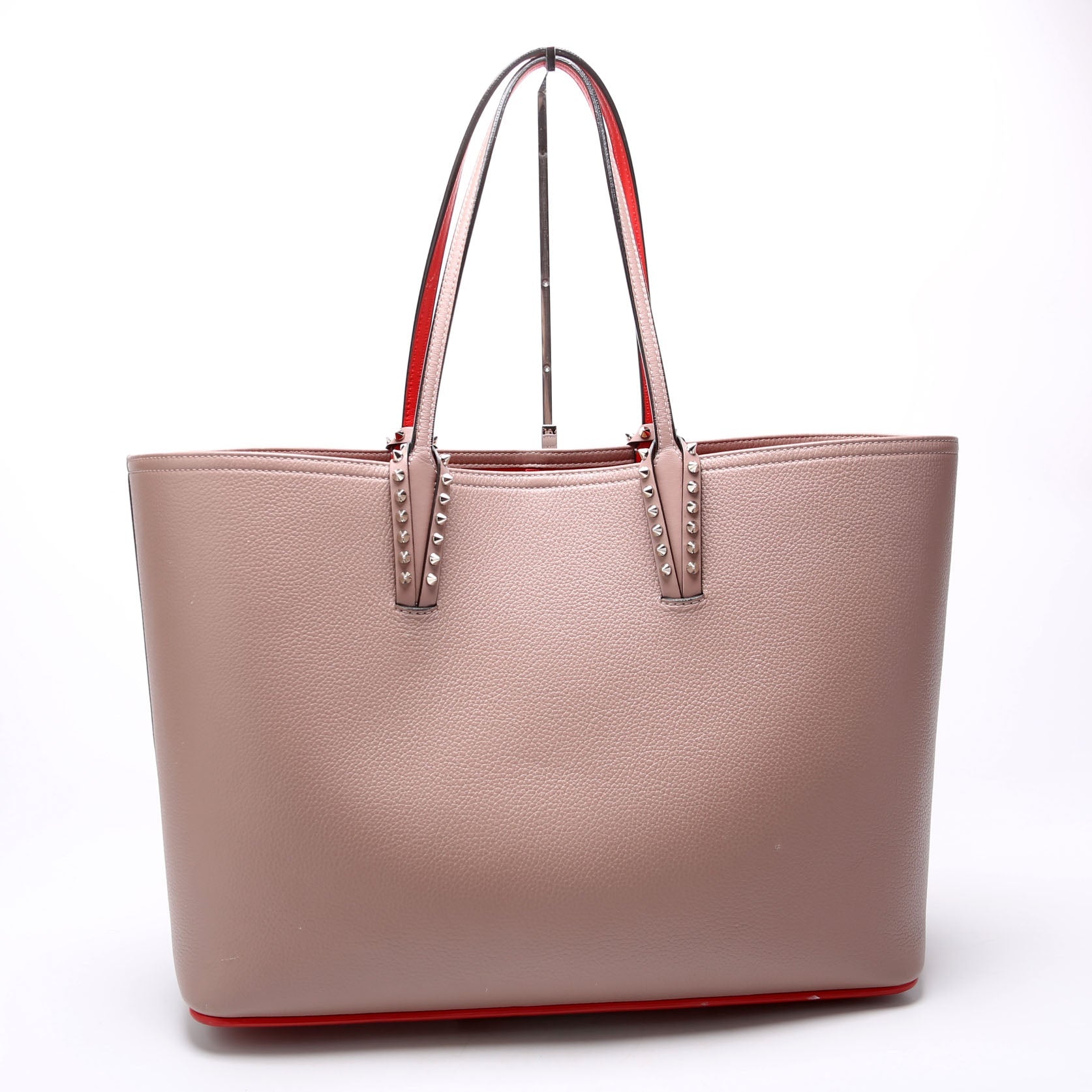 Cabata Tote W/Out Pouch Leather Taupe