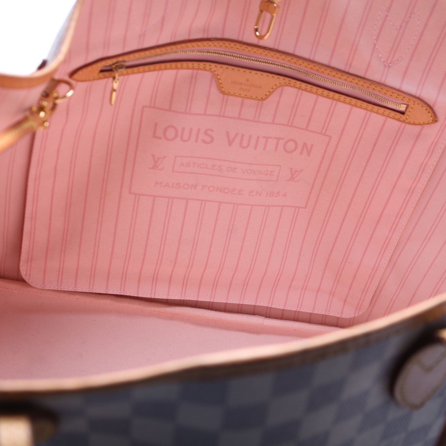 Neverfull W/Wallet GM Azur