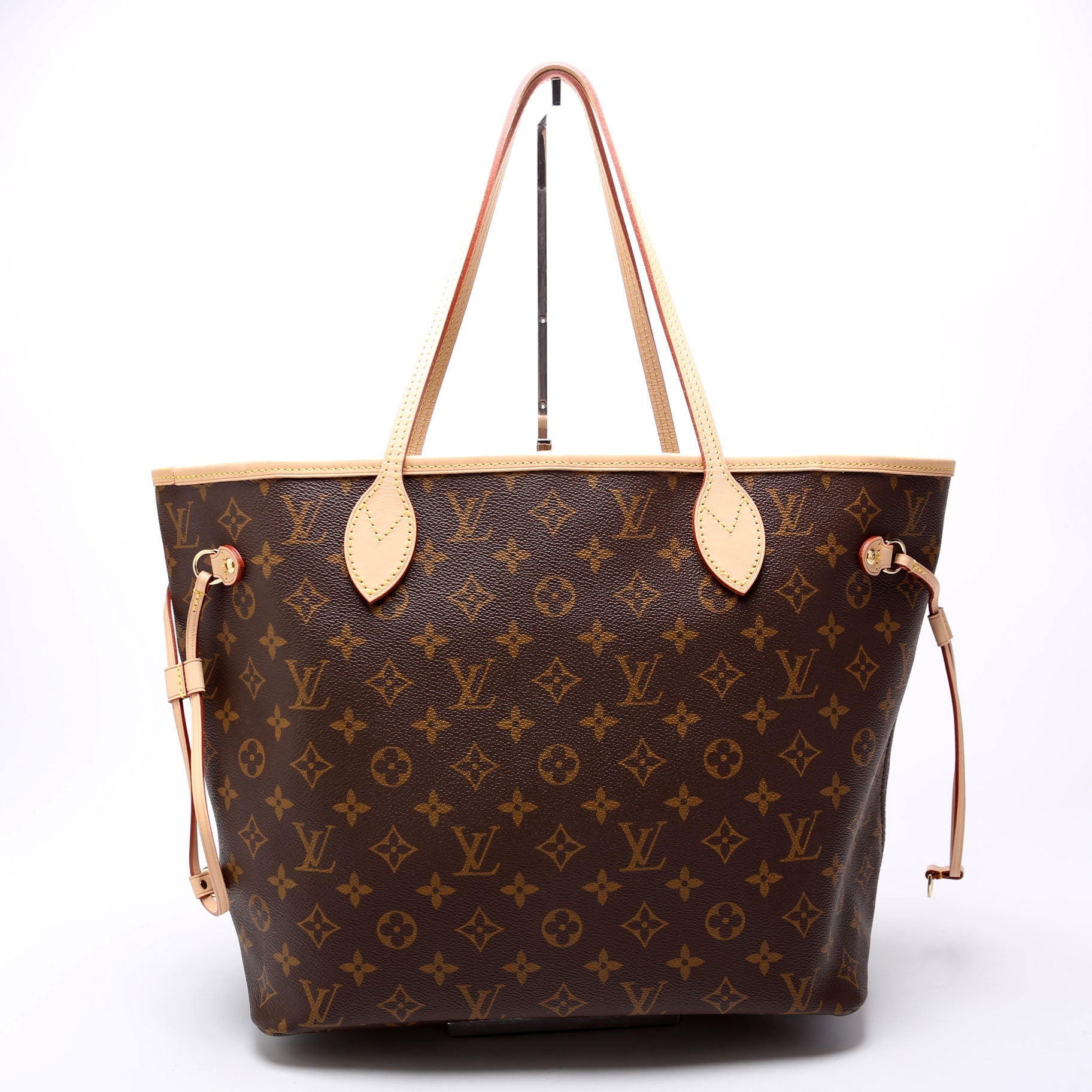 Neverfull W/Wallet MM Monogram Beige