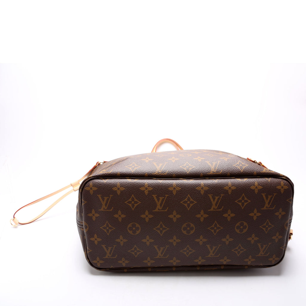 Neverfull W/Wallet MM Monogram Beige