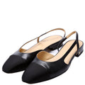 Slingbacks Size 36.5 Black