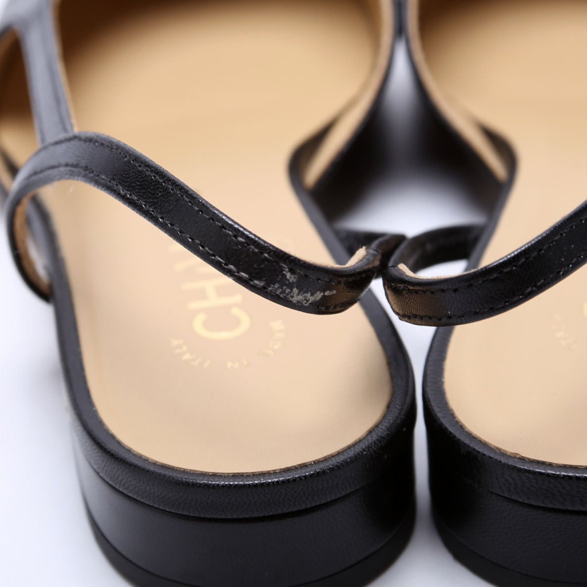 Slingbacks Size 36.5 Black
