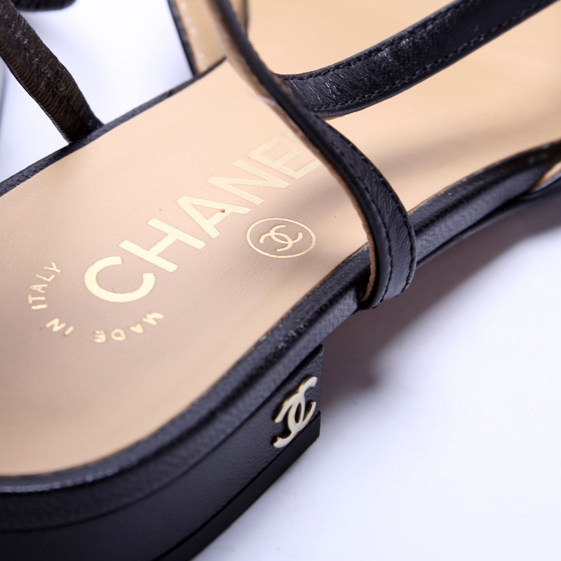 Slingbacks Size 36.5 Black