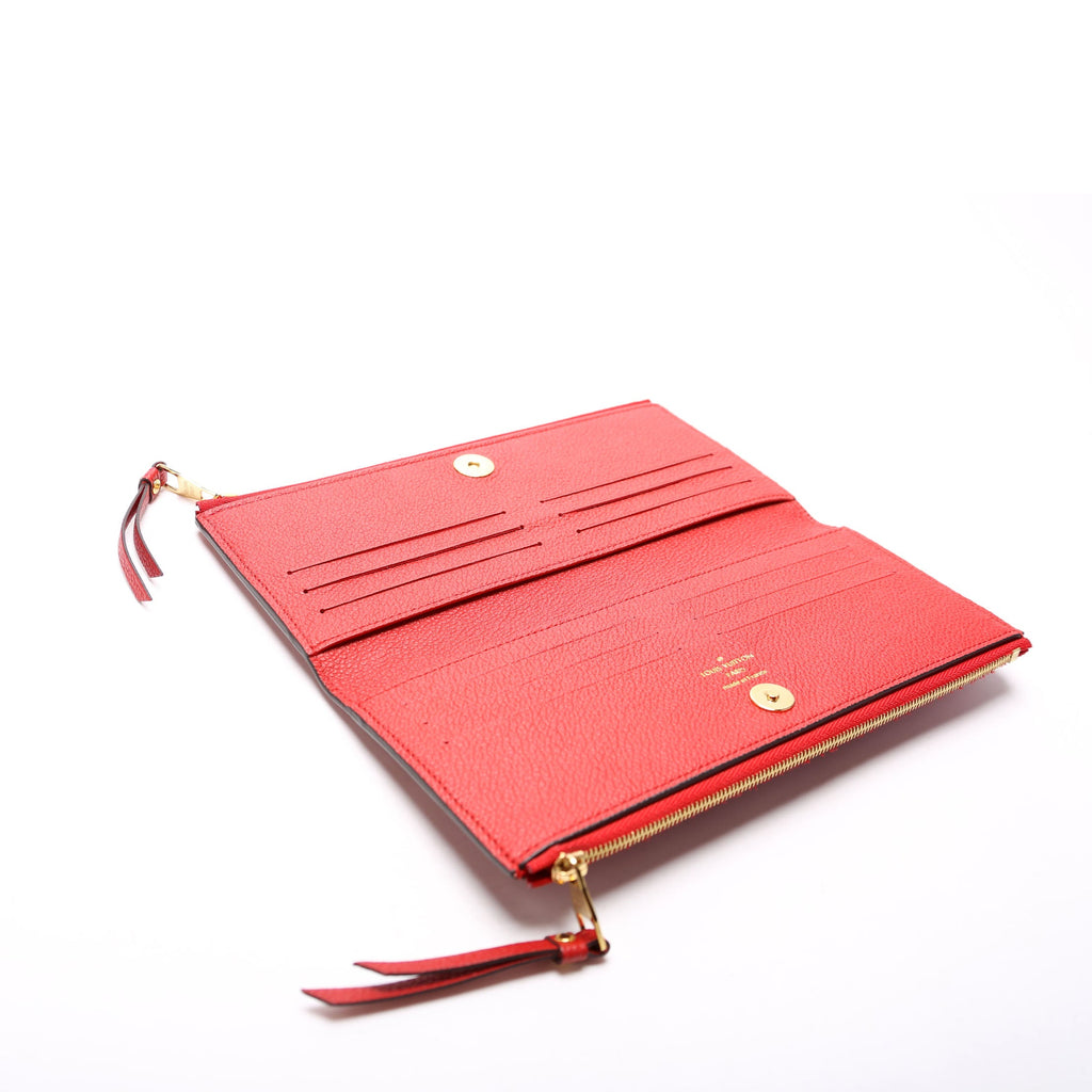 Adele Wallet Empreinte Red