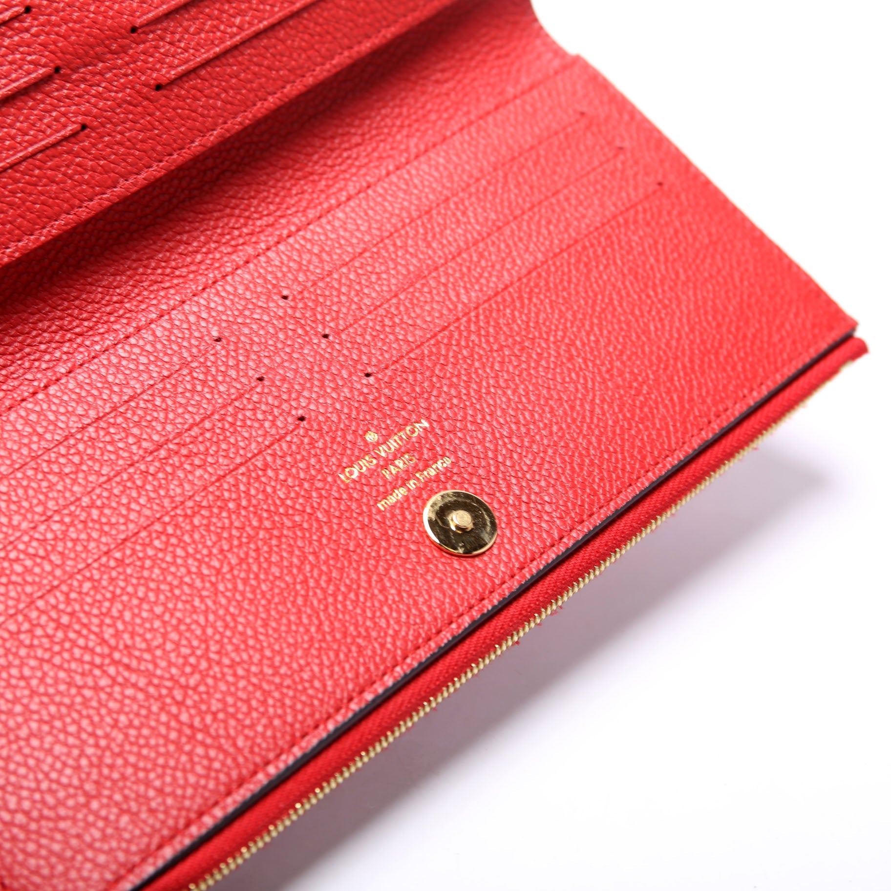 Adele Wallet Empreinte Red